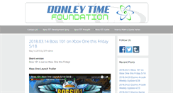 Desktop Screenshot of donleytimefoundation.com